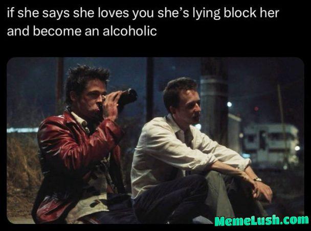 I prefer woman who treat me like a trash. Not because I’m a masochist, i just don’t feel comfortable when being treated well. I prefer woman who treat me like a trash. Not because I’m a masochist, i just don’t feel comfortable when being treated well.