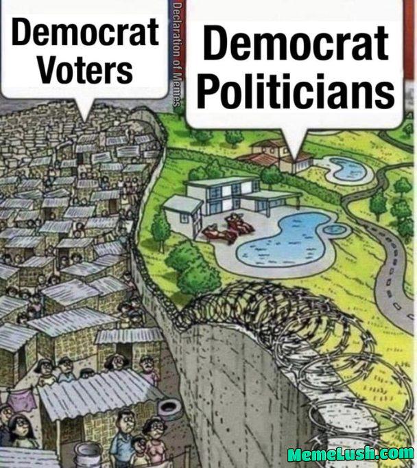 Vote for crime and poverty!