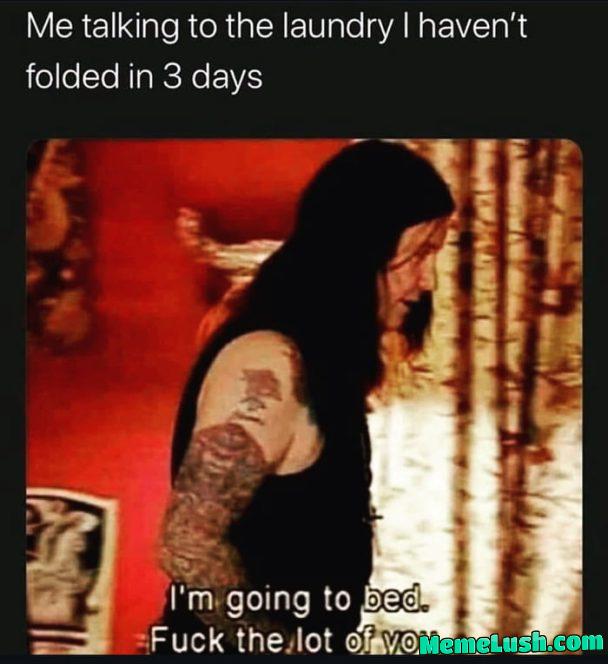 I move them from the bed into THE chair