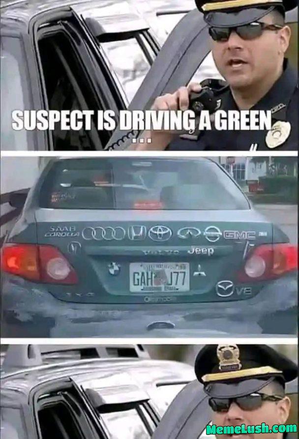 This is a green, what?………. This is a green, what?……….