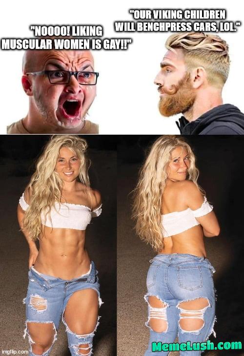 Your argument is invalid. I have already depicted you as the Soyjak and me as the Chad. Your argument is invalid. I have already depicted you as the Soyjak and me as the Chad.