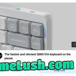 “The slimiest” keyboard