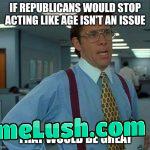 Ever since Biden has dropped out, the GOP has decided that there’s no issues with age.