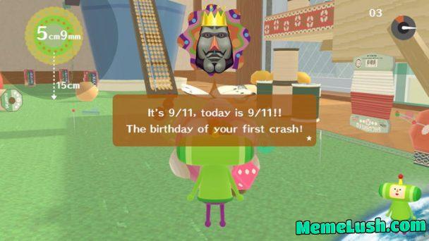 Note to Self: Don’t play We Love Katamari Reroll today. Note to Self: Don’t play We Love Katamari Reroll today.