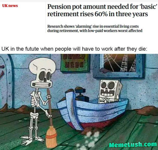 Because working till death will not be enough Because working till death will not be enough