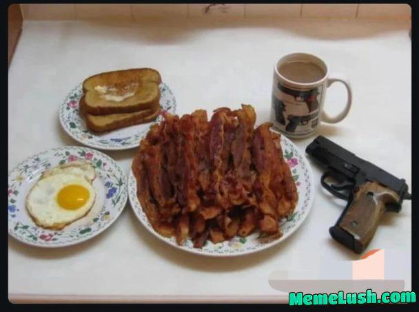 American breakfast American breakfast