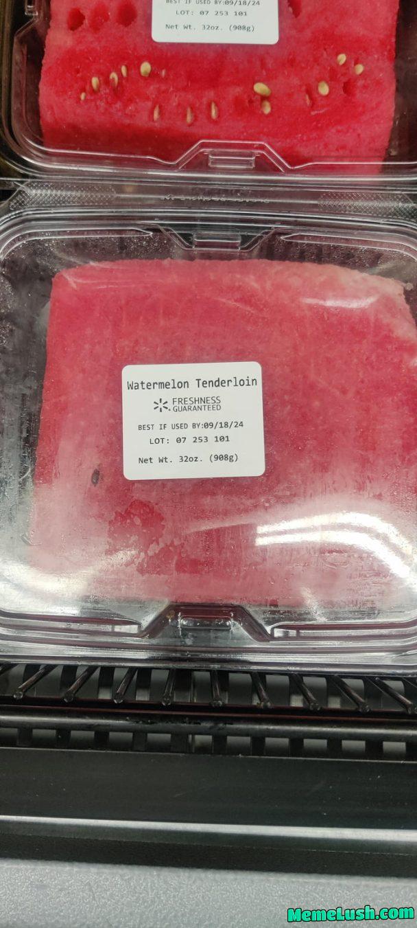 Harvested from a wild Watermelonosaurous Harvested from a wild Watermelonosaurous