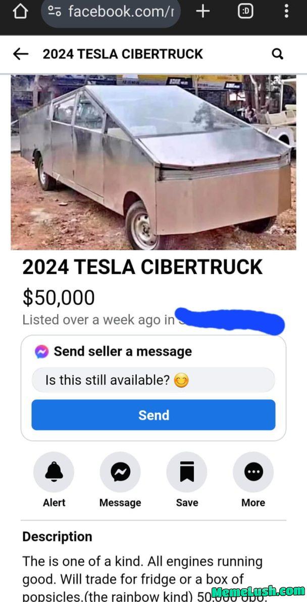 Found on Facebook marketplace, one of a kind