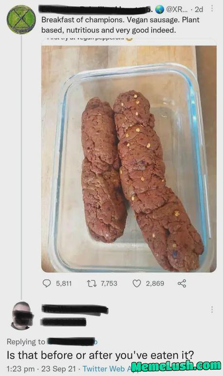 Breakfast of champions indeed