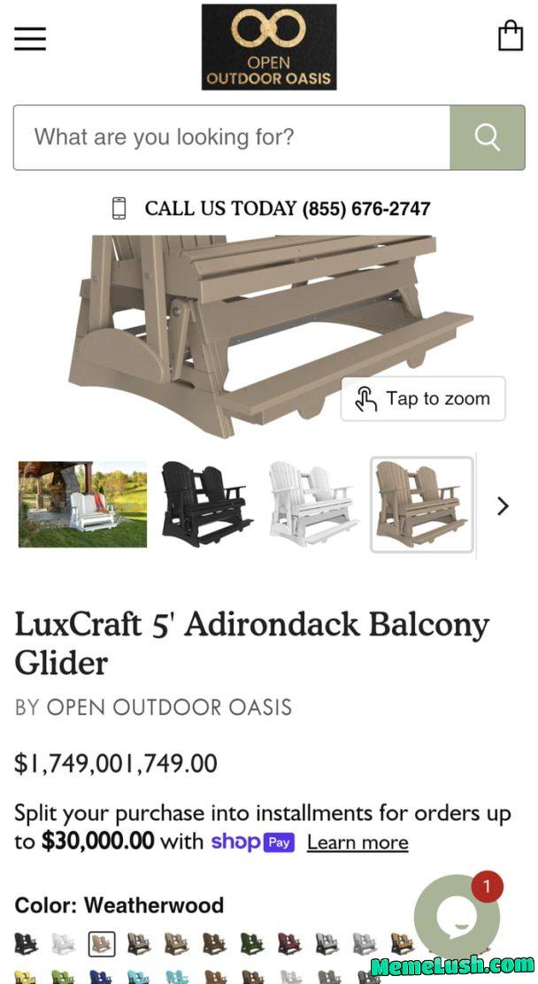 A chair only Bezos could afford