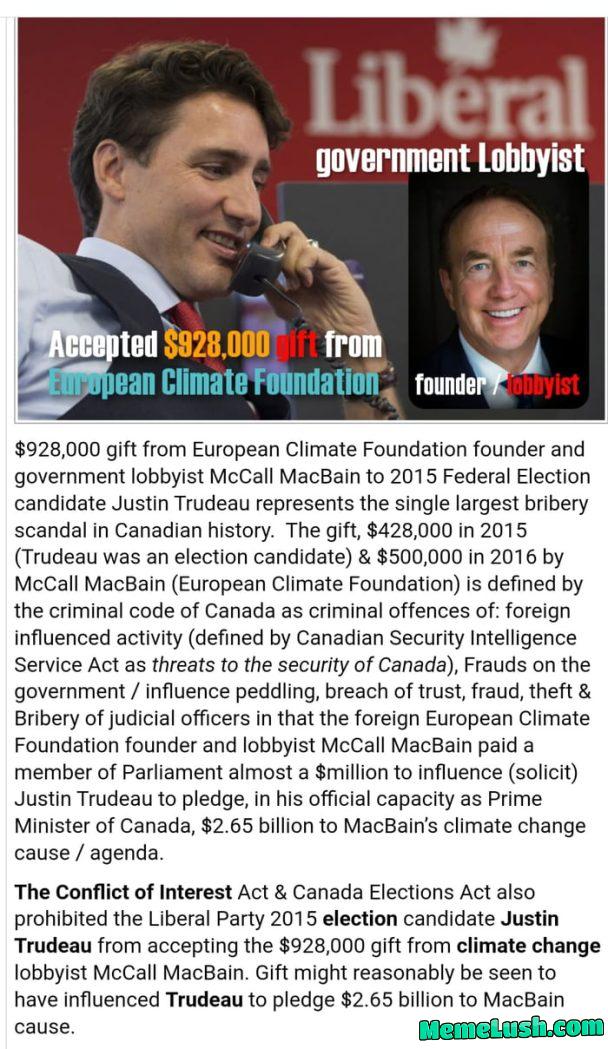 Trudeau is a criminal Trudeau is a criminal