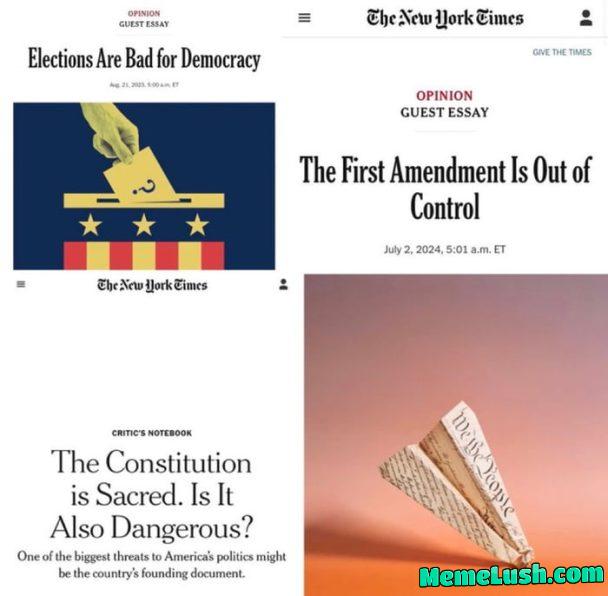 What happened to the New York Times?