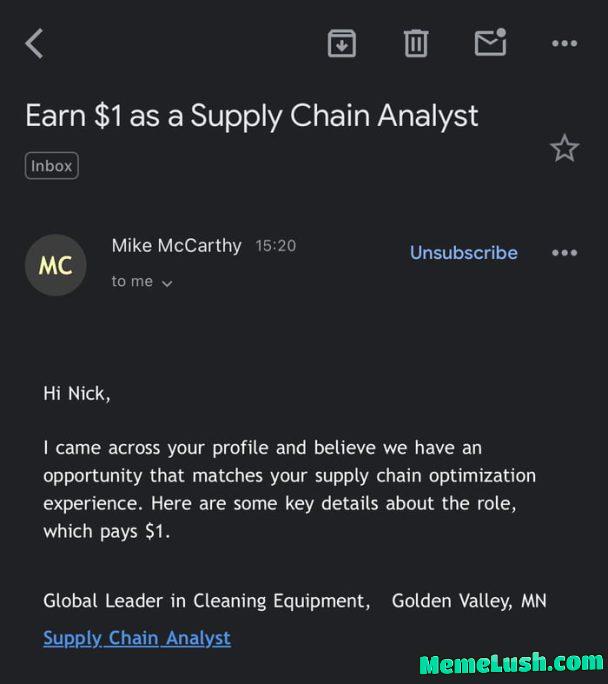 Got the job email ready to roll, no issues. Got the job email ready to roll, no issues.