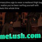 the masculine urge to gain +10 inventory slots and immediately become more powerful (Available HERE)
