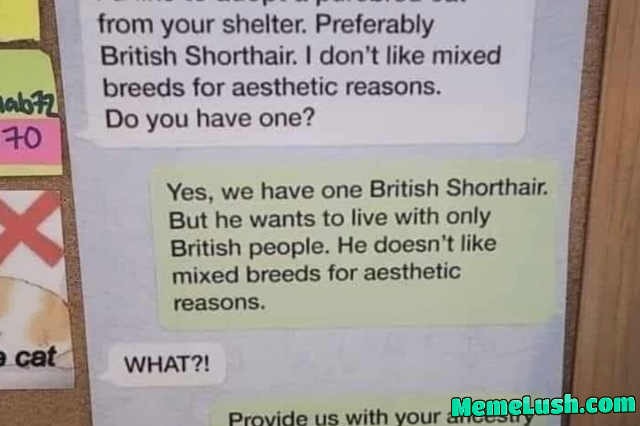 Notice at a shelter
