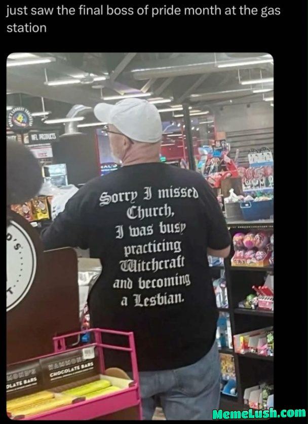 god gives his toughest battles to his strongest lesbians (Available HERE)