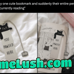 the cat says “YOU PAWSED HERE”
my ADHD says “good luck finding that page again” 🐈📖✨ (Get YOURS HERE)