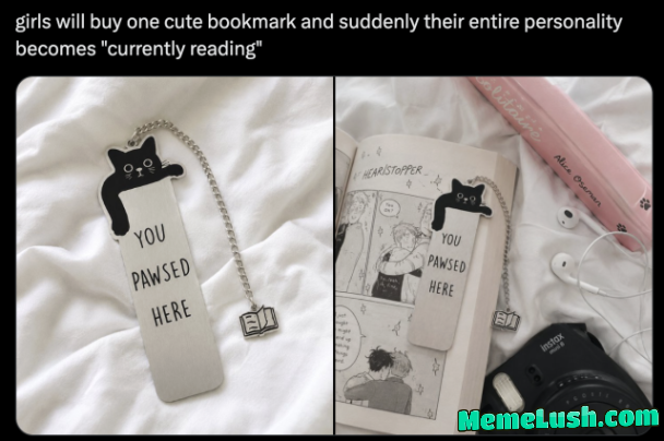 the cat says โYOU PAWSED HEREโ
my ADHD says โgood luck finding that page againโ ๐๐โจ (Get YOURS HERE) the cat says โYOU PAWSED HEREโ
my ADHD says โgood luck finding that page againโ ๐๐โจ (Get YOURS HERE)