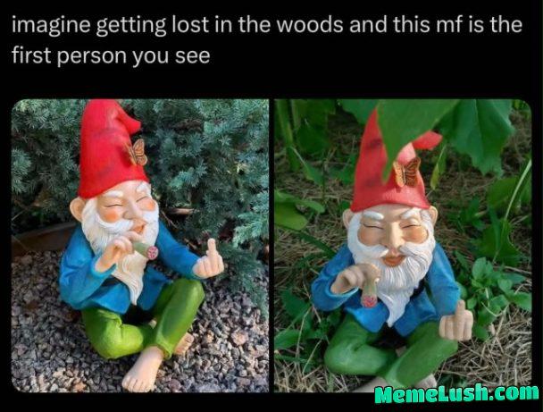 The forest said “good luck” and assigned me this guy (GET YOURS HERE)